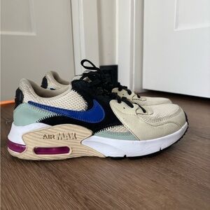 Nike Air Max Sneakers — Cream, Blue, Mint, Black